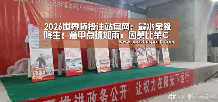2026世界杯投注站官网:最水金靴降生!意甲点球如雨:因莫比莱C罗点球之和比梅西进球多(图1) 世界杯买球