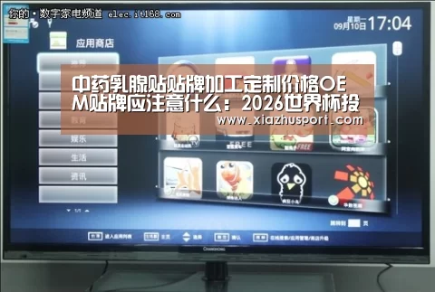 中药乳腺贴贴牌加工定制价格OEM贴牌应注意什么:2026世界杯投注站官网(图1) 世界杯买球